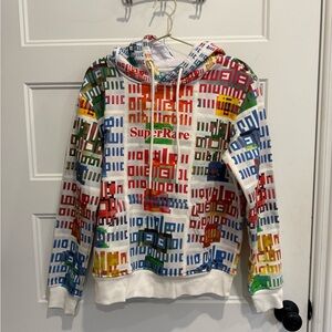 Limited Edition SuperRare VanArman collab Multicolor Graphic Hoodie